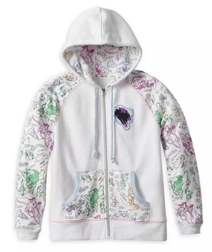 NWT Disney Parks Ink And Paint Adult Jacket Hoodie Sweater