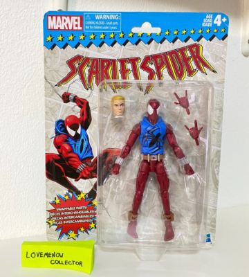 Scarlet spider clearance marvel legends