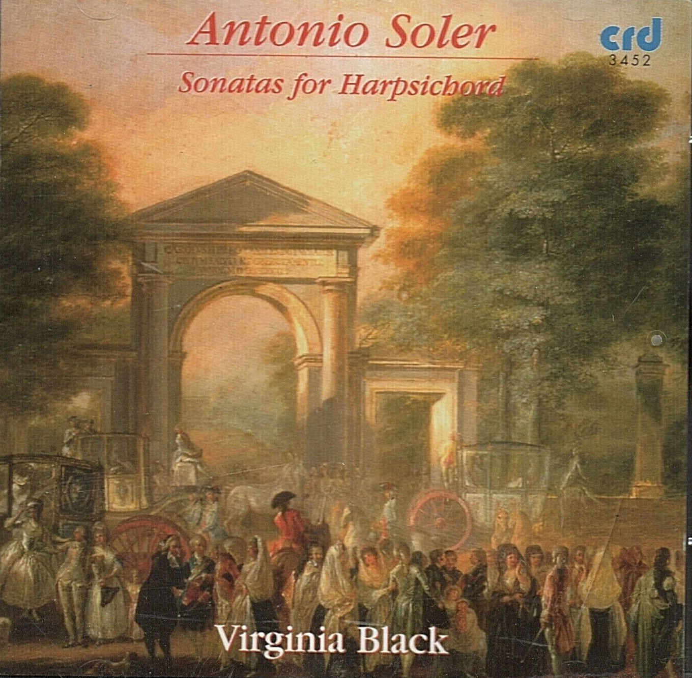 輸入CD Soler; Ogg Soler:Harpsichord Works  GLO5060  /00110 Antonio Soler Harpsichord Works 1, Pieter-Jan Belder - YouTube