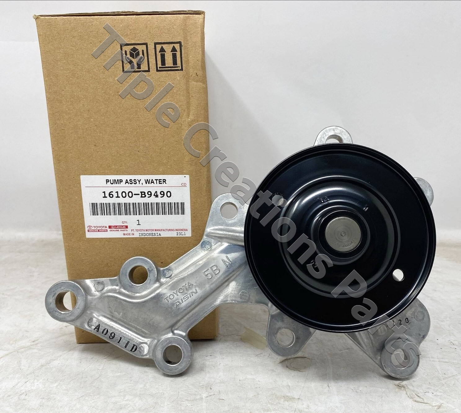 Toyota Genuine 16100-B9490 Pump Assy Water 16100B9490 OEM | eBay