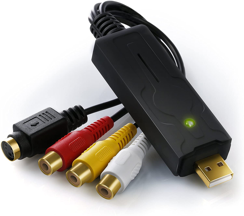 Aplic - USB Audio Video Grabber - Neue Software Windows 10 fähig - VHS -