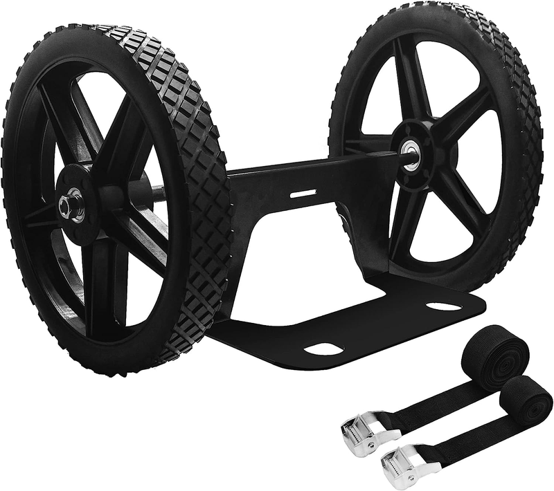 Heavy-Duty Cooler Wheel Kit, 12" Wheels & Durable Straps, Universal Beach Cooler