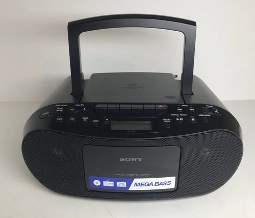 Sony CFD-S50 AM/FM Radio CD Cassette Recorder Portable Boombox Stereo