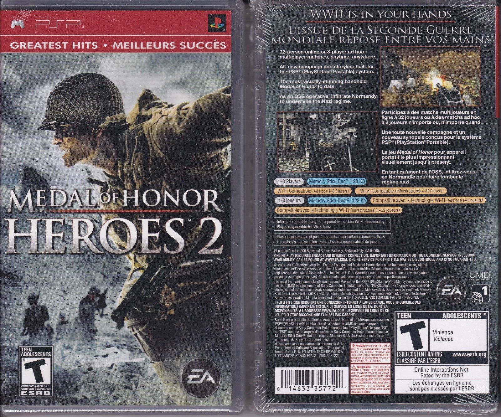 Sony PSP Tirador videojuegos