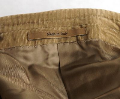 Pre-owned Gucci Authentic  Mens Corduroy College Jacket Blazer Brown 337797 2602