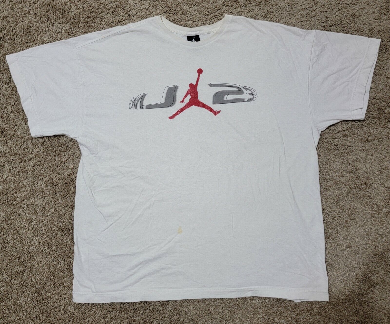 Vintage Michael Jordan MJ-23 Jumpman Nike White T Shirt XXL Vintage Michael Jordan MJ-23 Jumpman Nike White T Shirt XXL