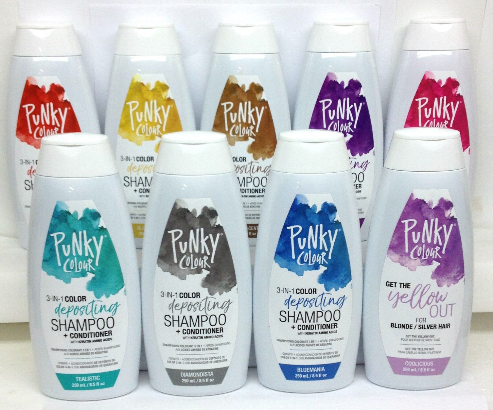 PUNKY COLOUR 3-in-1 Color Depositing Shampoo + Conditioner (8.5oz/250ml) PUNKY COLOUR 3-in-1 Color Depositing Shampoo + Conditioner (8.5oz/250ml)