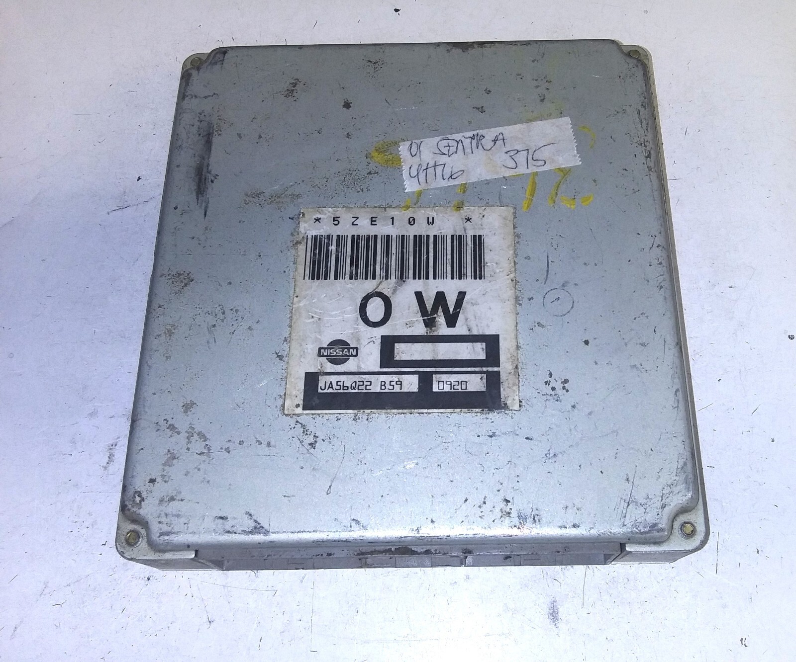 JA56Q22 B59 ecu ecm computer 2001 Nissan Sentra | eBay