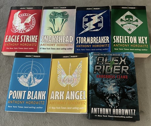 Lot of 7 Alex Rider Books By Anthony Horowitz (6 Paperback