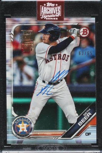 2023 Topps Archives Signature Series - Seth Beer #19B-BP-14