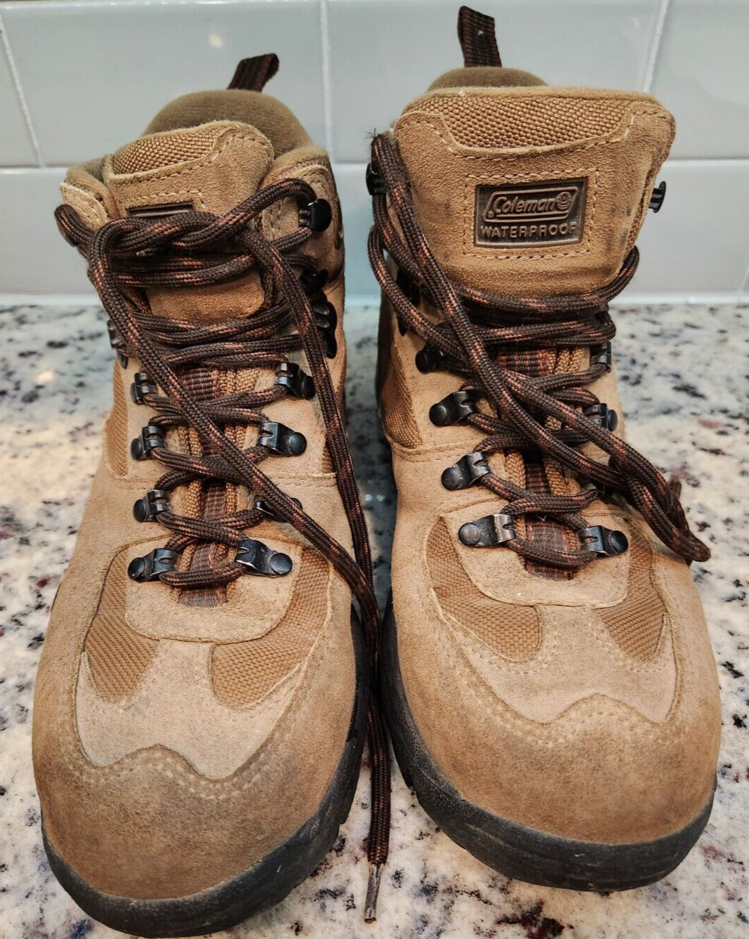 Coleman Gore Tex Hiking Boots Womens Size 9 Fairbanks Waterproof