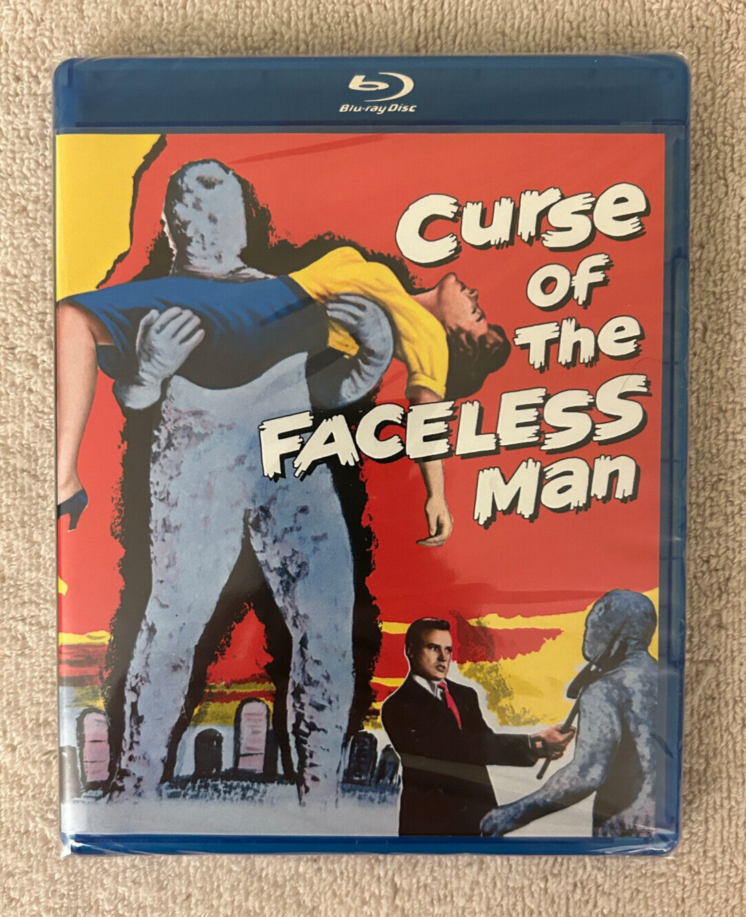 Curse of the Faceless Man (1958) Blu-ray Richard Anderson Classic Horror OOP NEW Curse of the Faceless Man (1958) Blu-ray Richard Anderson Classic Horror OOP NEW