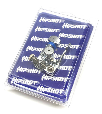Hipshot  Chrome Grip Lock Locking D-TUNER Guitar Xtender 6EL1C