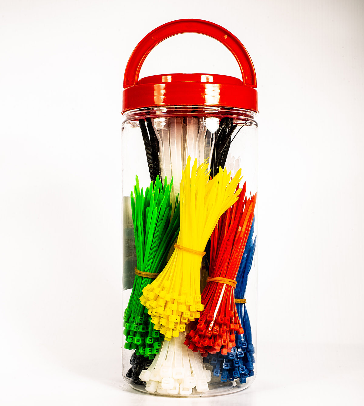 600pc Zip Cable Ties Set Assorted Colours & Sizes 92199mm Heavy Duty A