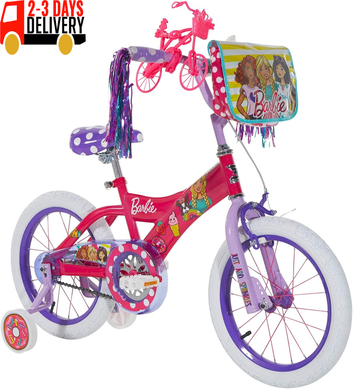 Barbie Sweets 16" Bike, Girls Ages 4-8 Years