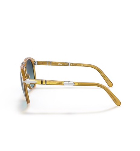 Pre-owned Persol 714 Steve Mcqueen 714sm Folding Polarized Sunglasses C. 204/s3 In Yellow
