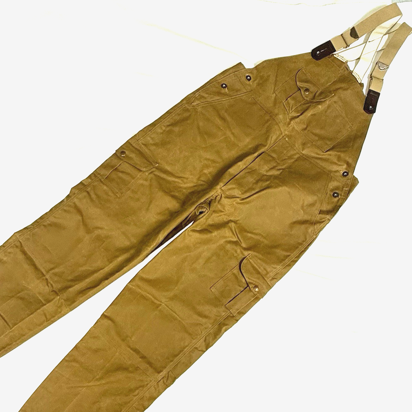 USA製　FILSON Double Tin Bibs オーバーオール Tin Cloth Double Hunting Bibs with Zipper | Filson