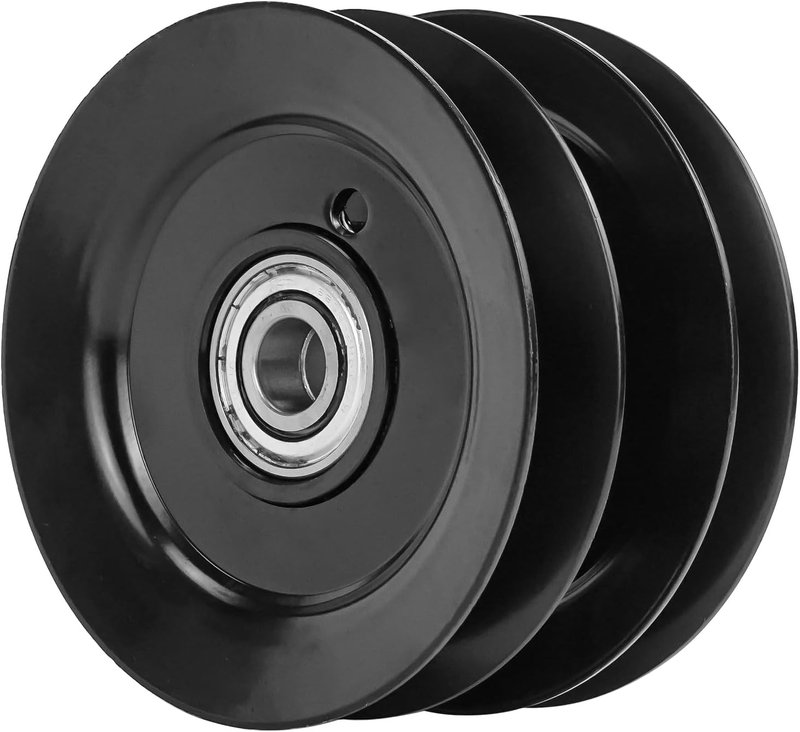 Deck Spindle Double Pulley 756-0638 756-1202 for MTD White Outdoor LT16 LT165
