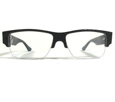 Morgenthal Frederics G10 col H10 HS1  Eyeglasses Horn Half Rim Black 52-15-145