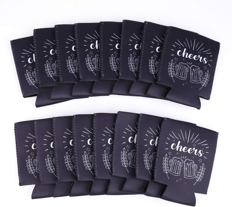 16 Pack Can Sleeves Insulators Slim Can Covers, Coolers for Standard Cans Energy