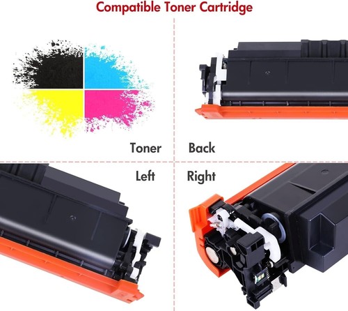 4x 069H Toner Cartridges w/ CHIP for Canon MF751,MF752,MF753,MF756,LBP673,LBP674