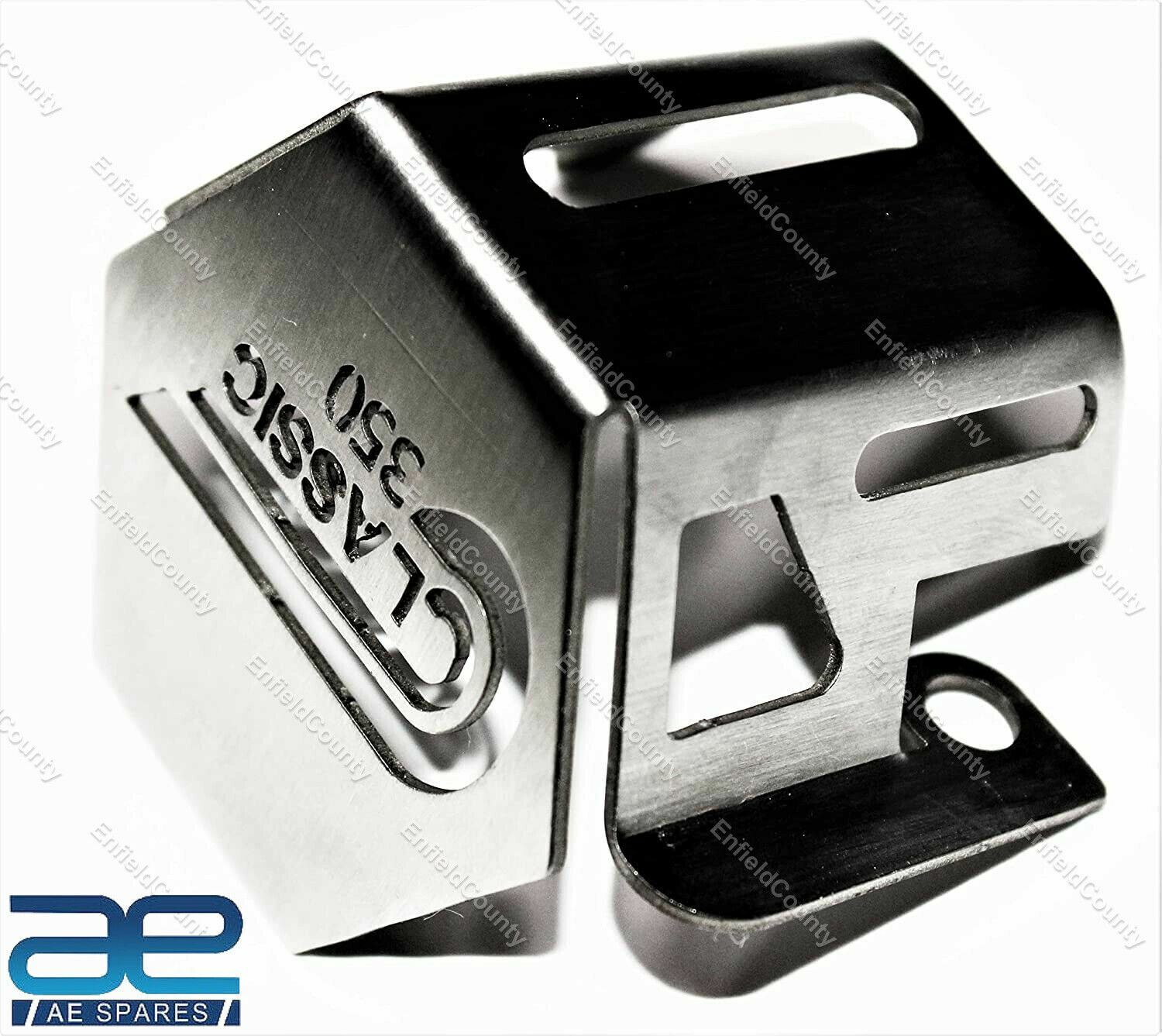 Fits Royal Enfield New Classic Rebon 350 Rear Brake Oil Container Guard Cover SS