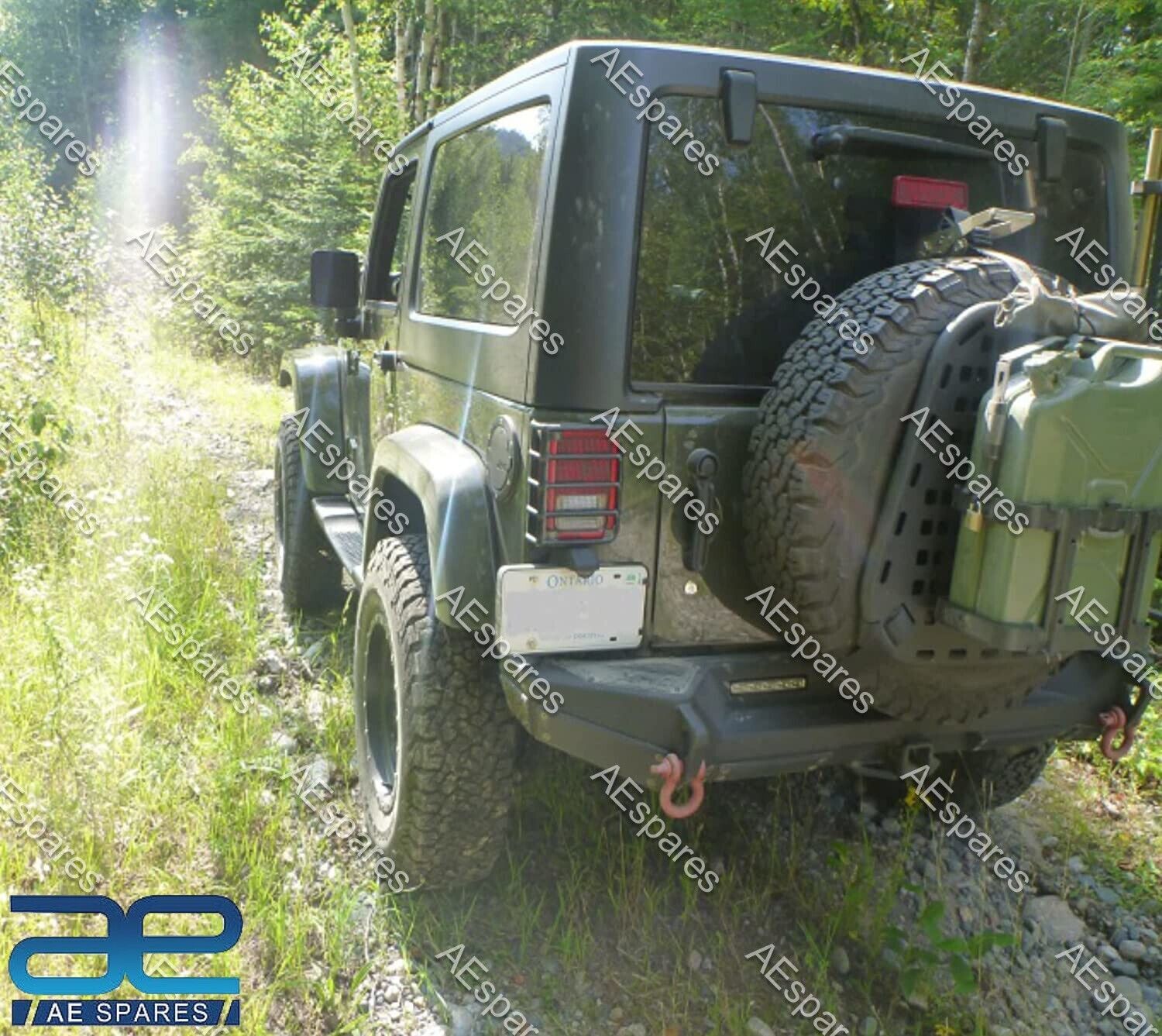 Jerry Can 20 Ltr Green Colour With Holder For Ford Willys Jeeps 