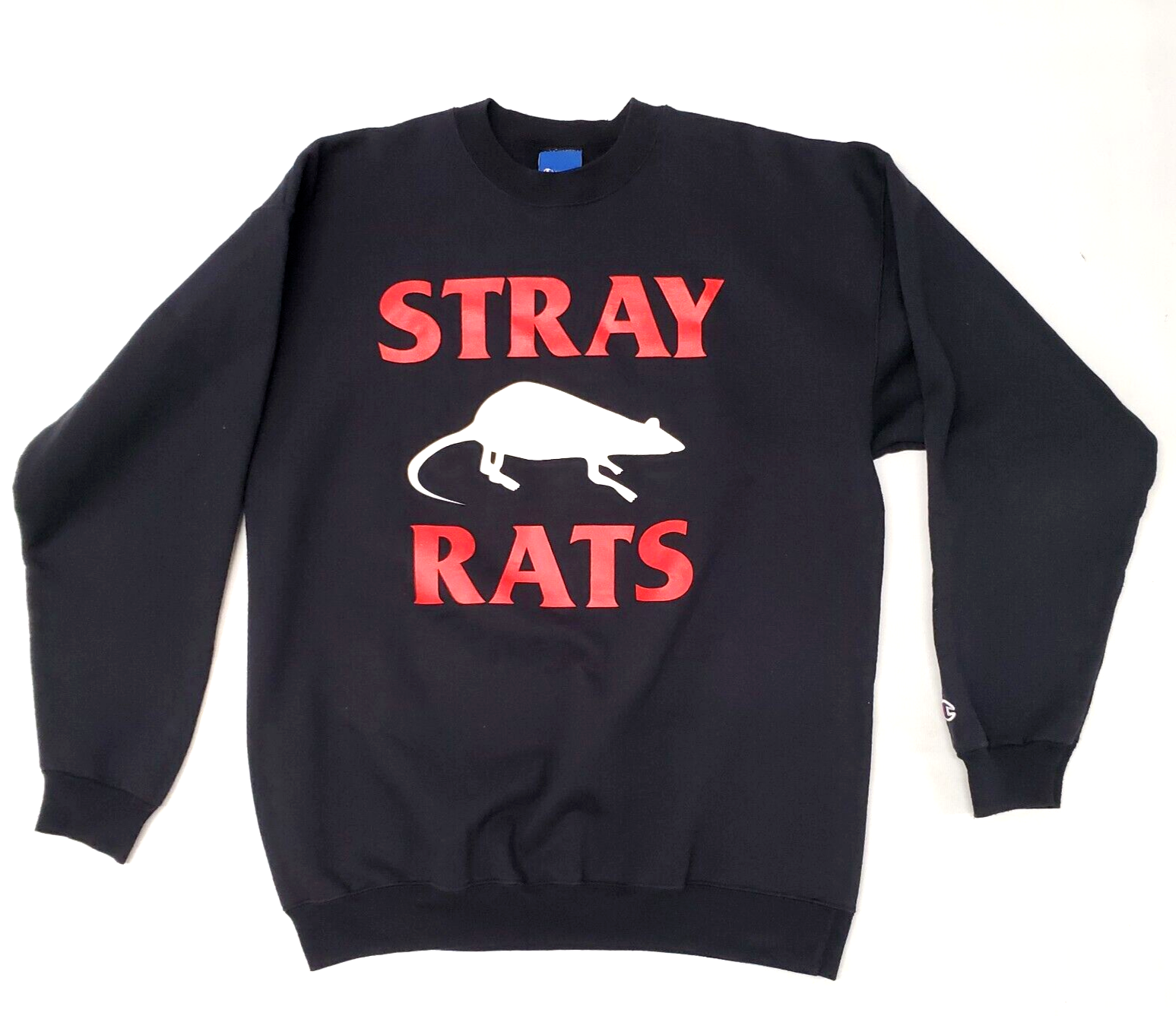 RATS FULL BLOOD CREW NECK SWEAT　黒M美品キムタク RATS FULL BLOOD CREW NECK SWEAT黒M新品キムタク