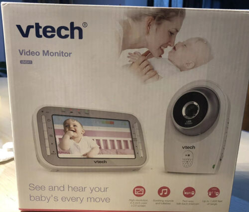 VTech Safe and Sound Full Color Video Baby Monitor & Camera 