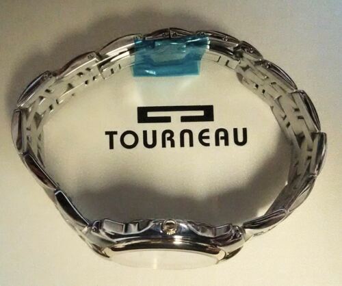Pre-owned Tourneau A9516wht Men's Two Tone Bracelet Watch