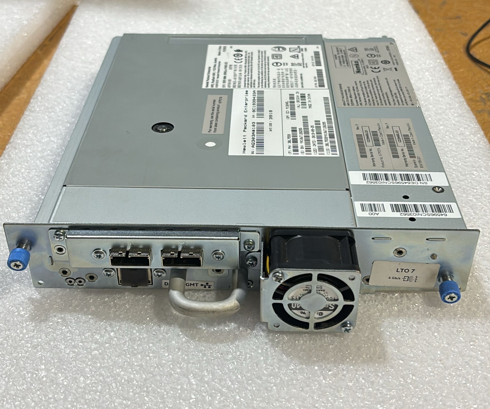 N7P37A HPE StoreEver MSL LTO-7 Ultrium 15000 SAS 38L7559 38L7426 - Picture 1 of 4
