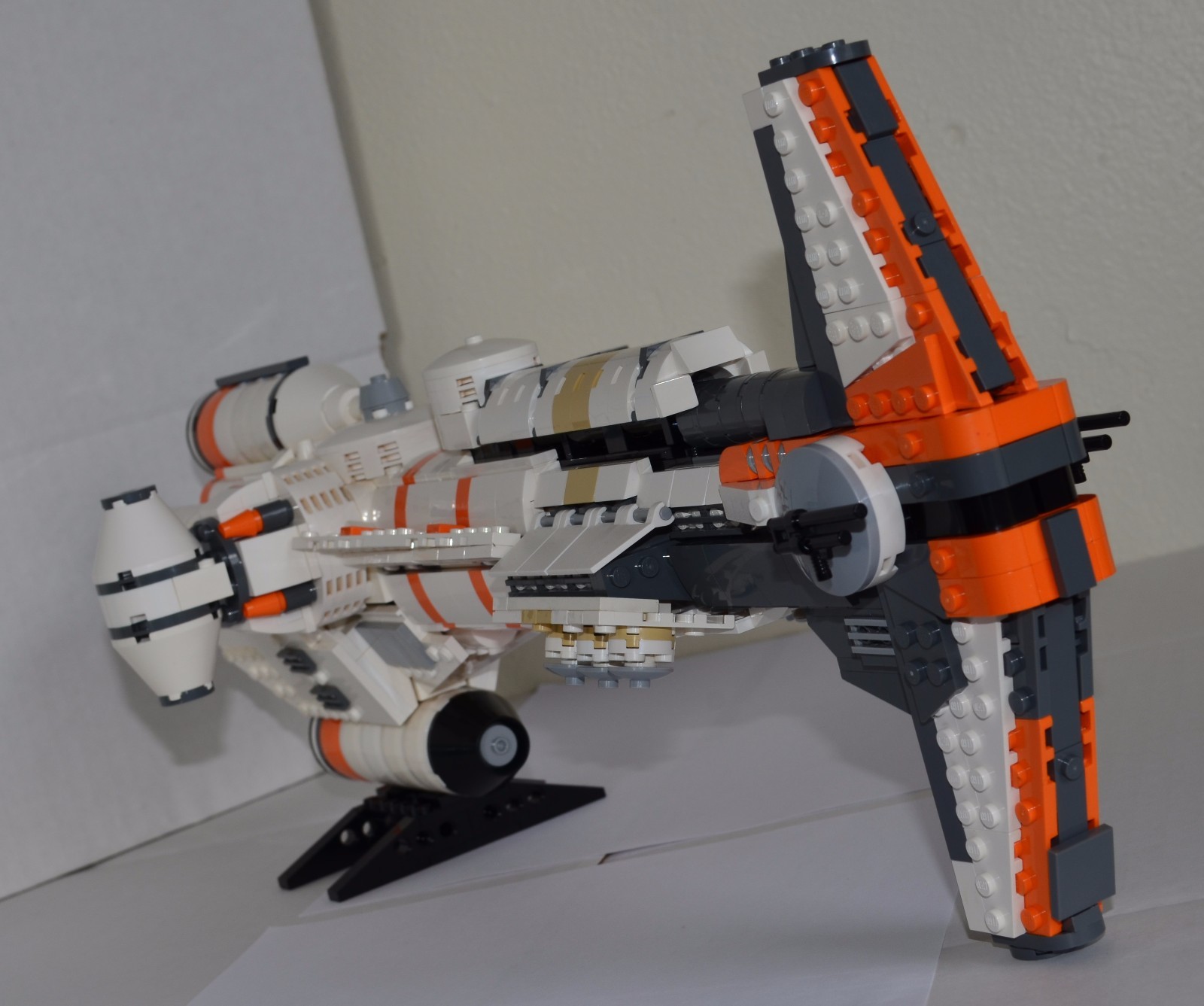 Star Wars UCS Hammerhead Corvette MOC INSTRUCTIONS ONLY (for use with LEGO)