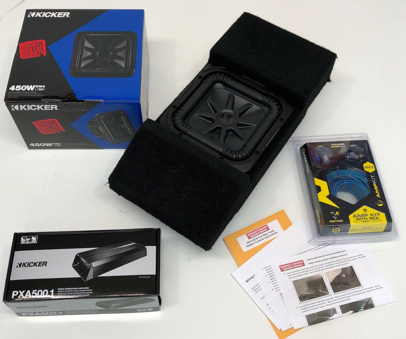 2021 Gmc Sierra Crew Cab Subwoofer Box