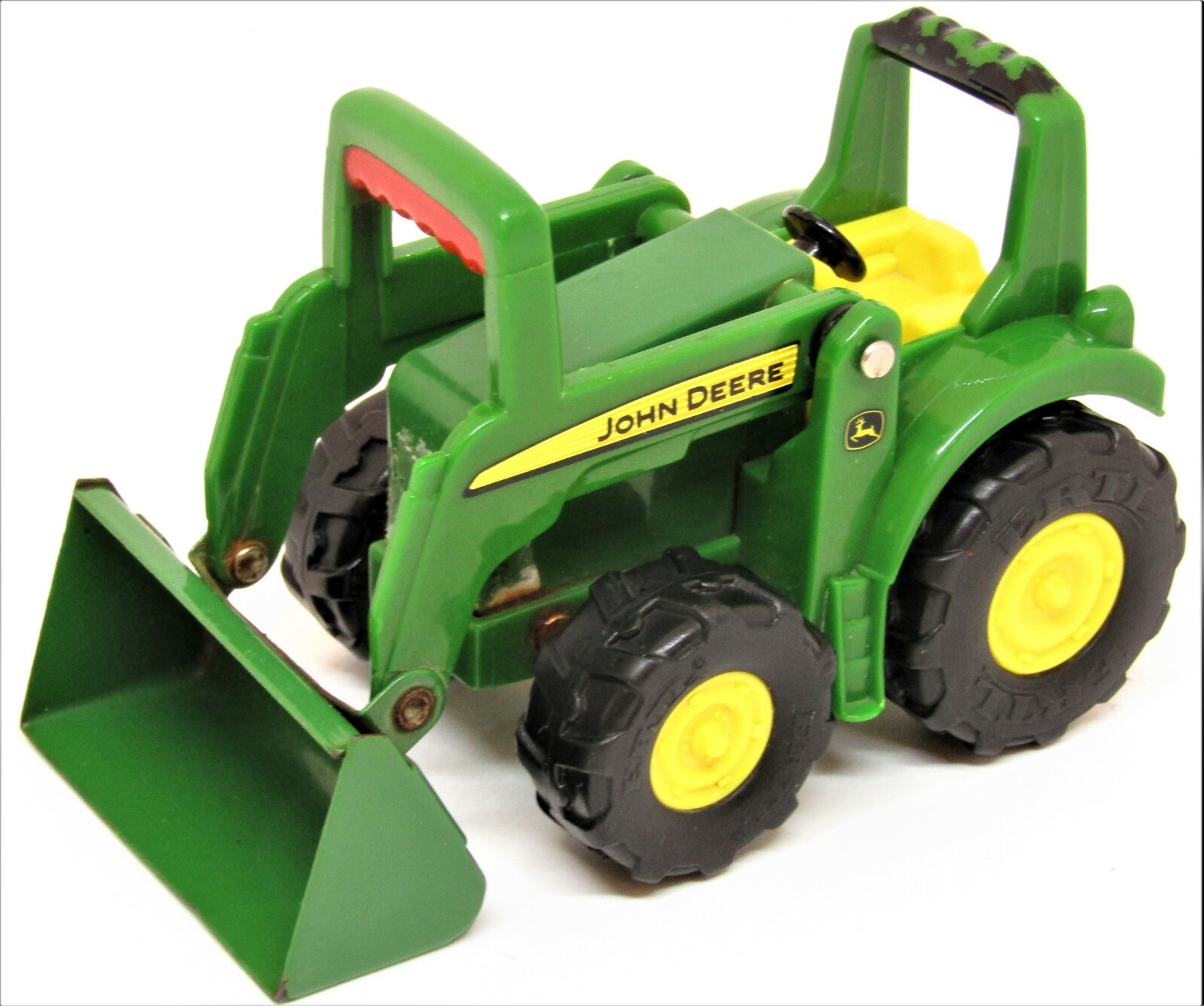 Ertl Farm Toy 164 scale John Deere Green Front End Loader Bucket