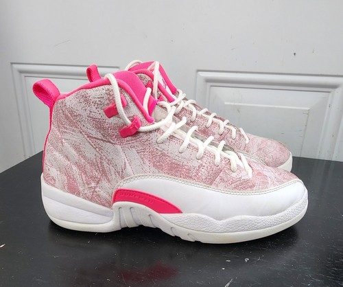 Air Jordan 12(US) ホワイト/ピンク ハイカットシューズ Air Jordan 12(US) ホワイト/ピンク ハイカットシューズ Where