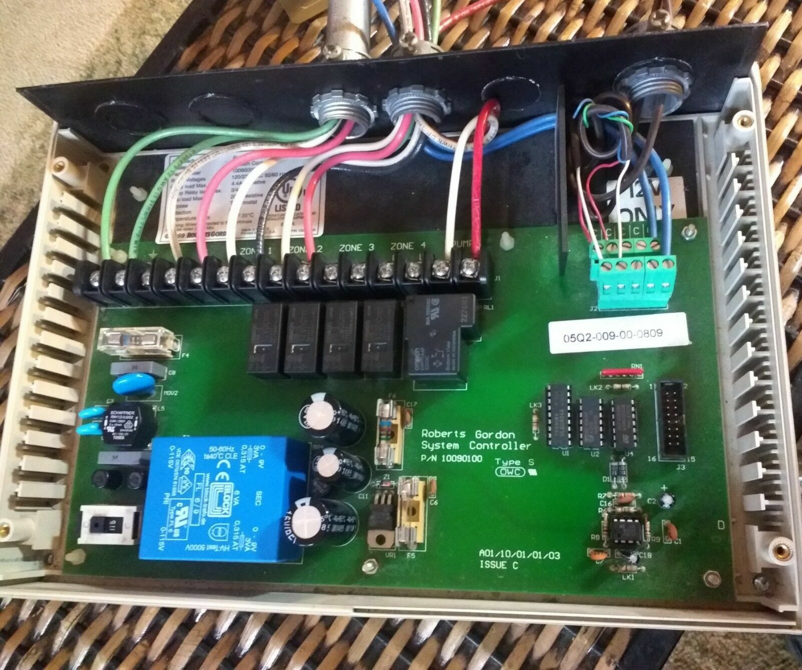 Roberts Gordon System Control 10090000 CORAYVAC / VANTAGE EV Systems - Tested