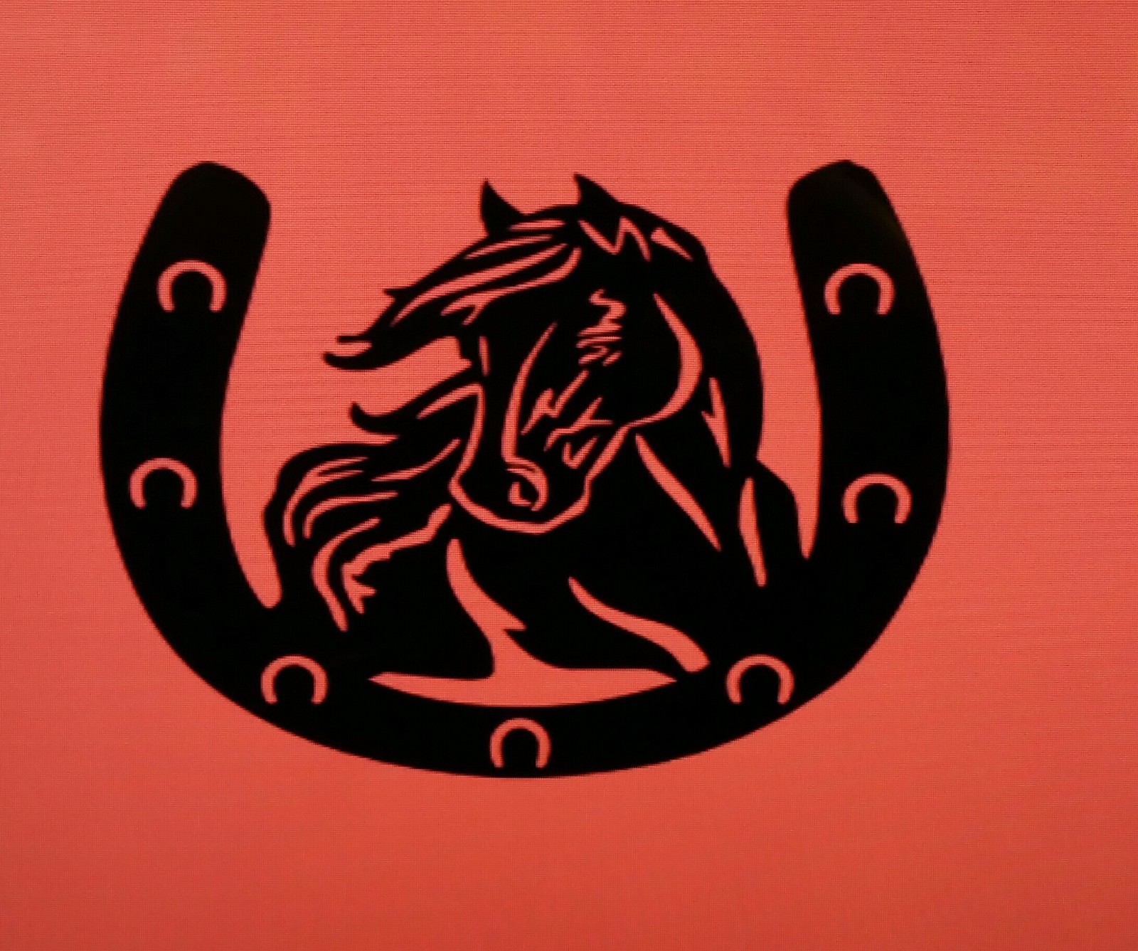 Metal Horse Show Ribbon Holder