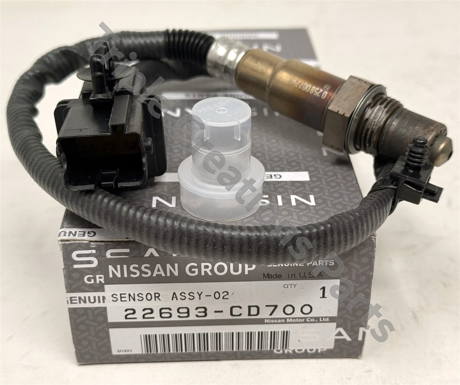 22693CD700 Genuine Nissan Infiniti HEATED OXYGEN SENSOR