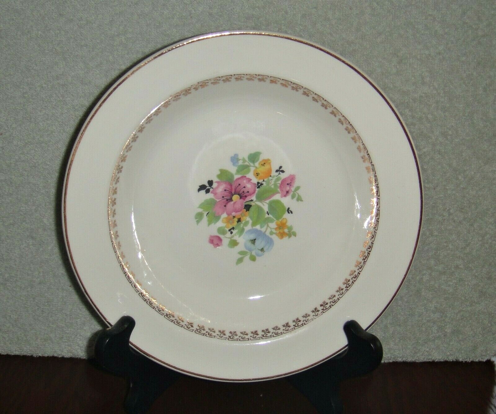 2 Derwood, W. S. George Vintage bowls # 1748,  One 9