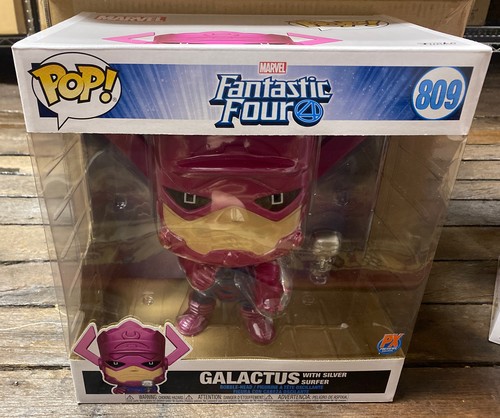 Funko Pop Jumbo Marvel Galactus w Silver Surfer PX 10 inch