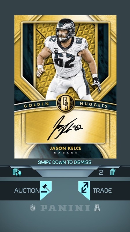 Jason Kelce Football Card Database - Newest Products will be shown first in the results - 50 Per
