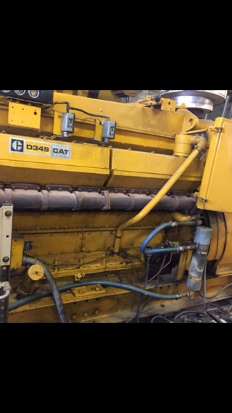Two-720Kw Cat D349 generators