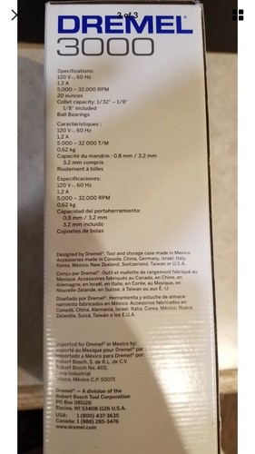 Dremel 3000-N/18 Variable Speed Rotary Tool