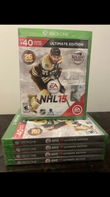 Brand New Sealed NHL 15 Ultimate Edition Microsoft Xbox One 2014 Mint XB1