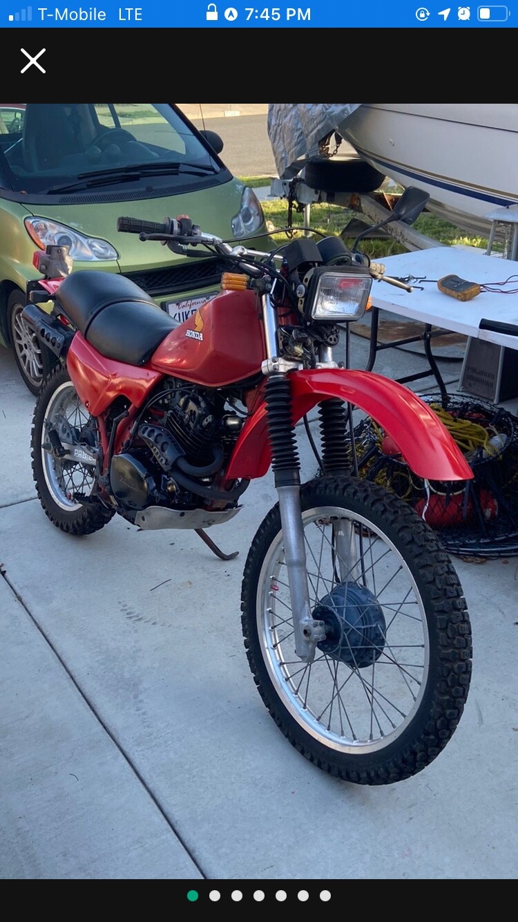 honda xl250r for sale