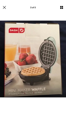 Dash Mini Maker: The Mini Waffle Maker Machine for Individual Waffles, Paninis,
