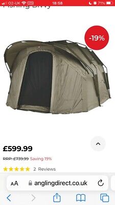 JRC Extreme TX2 XXL Dome 2 Man. Set up once in the Garden. Offer ends this week