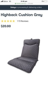 Outdoor Kmart chair cushions x 3 | Other Furniture | Gumtree Australia