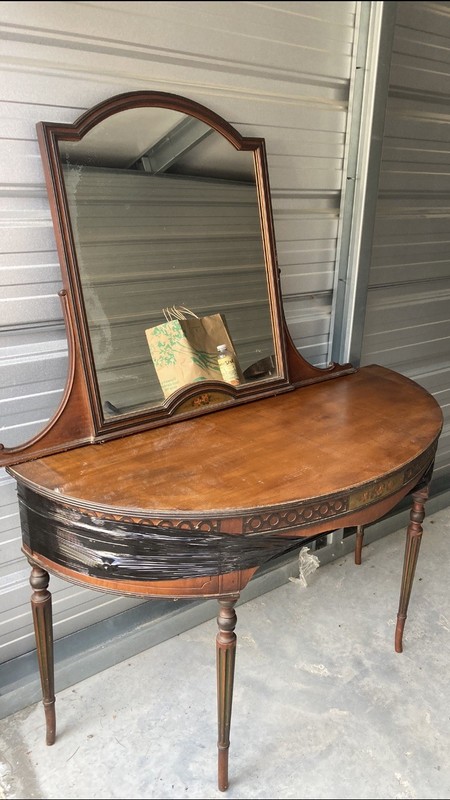 Antique 1890s W. B. Moses & Sons Beautiful Vanity w