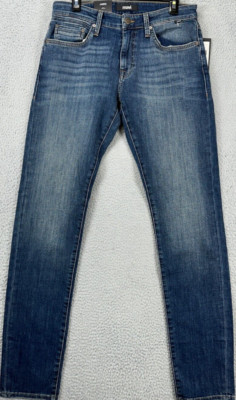 Mavi Jeans Mens 31X34 James Mid Used Williamsburg Blue Distressed Skinny Leg NEW
